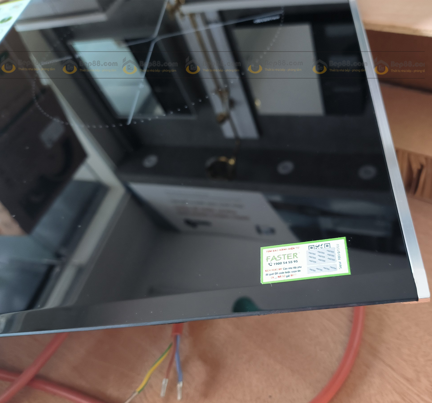 Bếp từ đôi Faster FS 836G - Germany