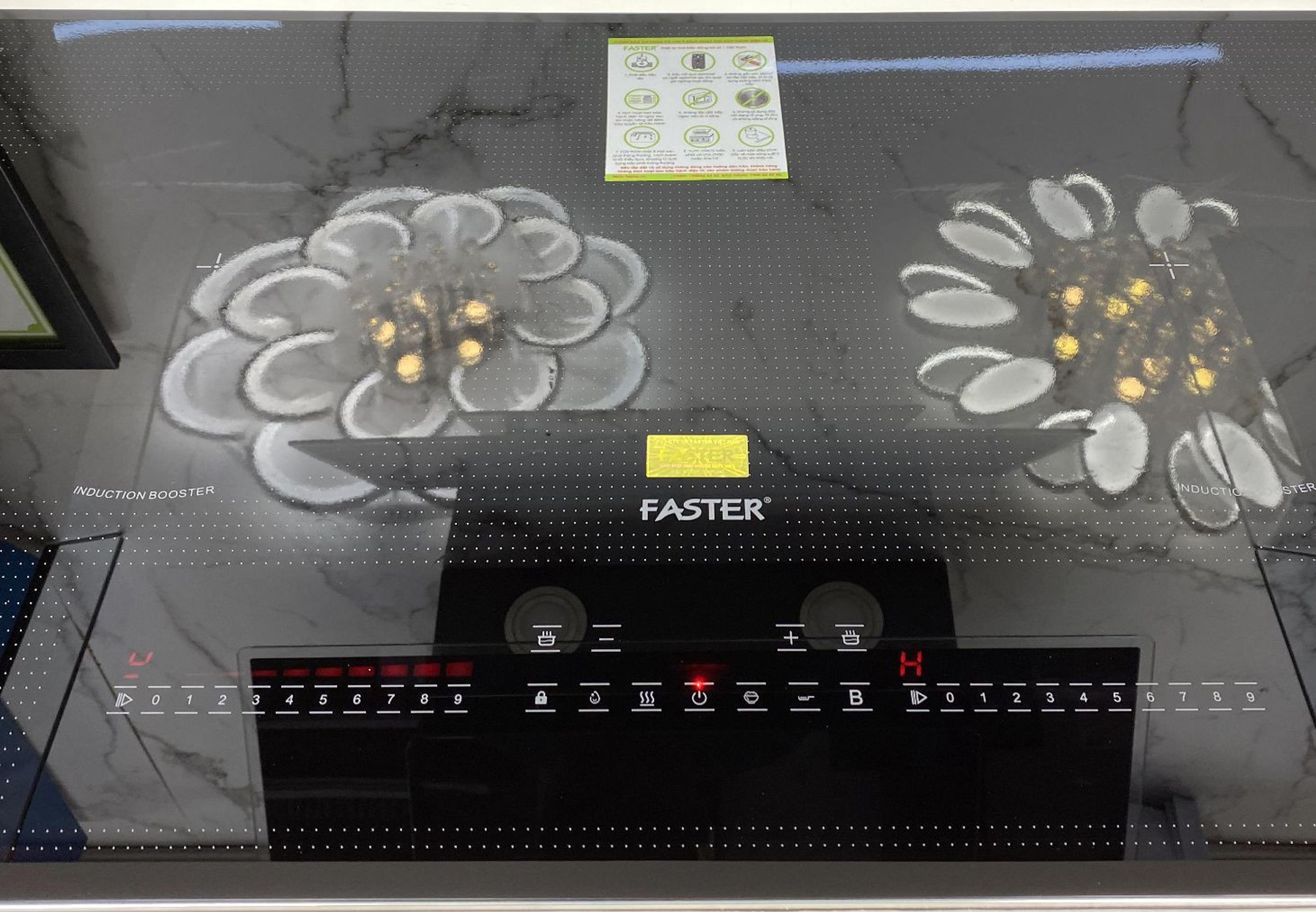 Bếp từ đôi Faster FS 828i