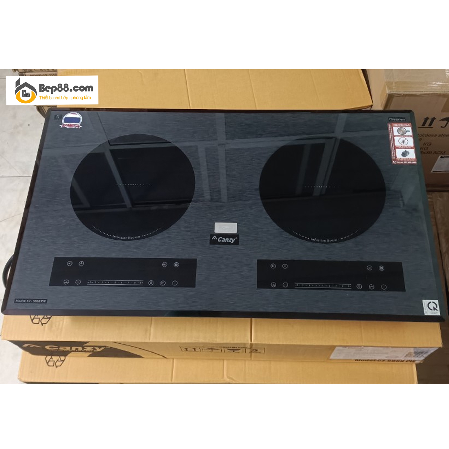 Bếp từ đôi  Canzy CZ S868 PIE