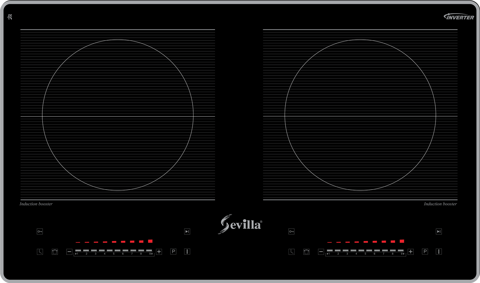 Bếp từ đôi Sevilla SV-TR91