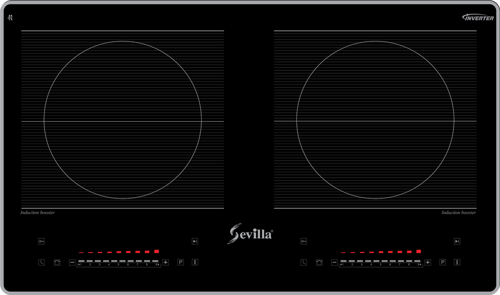 Bếp từ đôi Sevilla SV-TL02