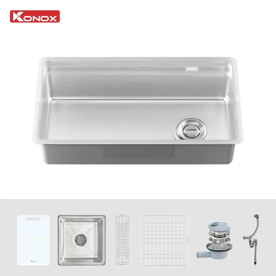 Chậu rửa bát Konox phong cách Nhật chống xước Tari Smart 780