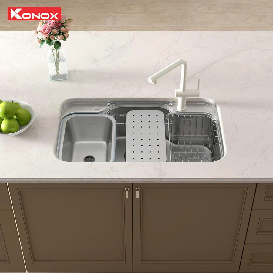 Chậu rửa bát Konox Dekor 8048SU