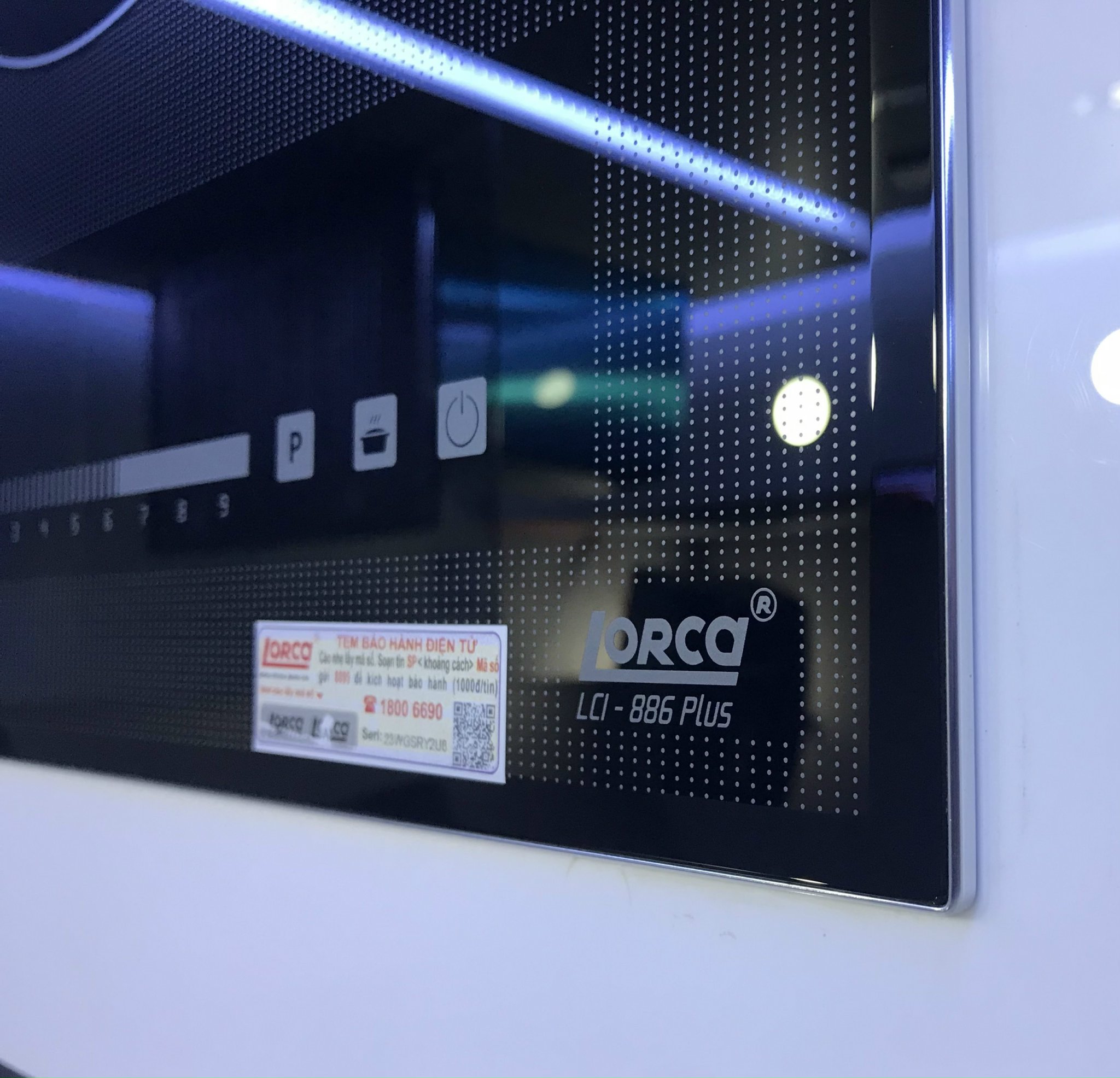 BẾP TỪ ĐÔI LORCA LCI 886 PLUS