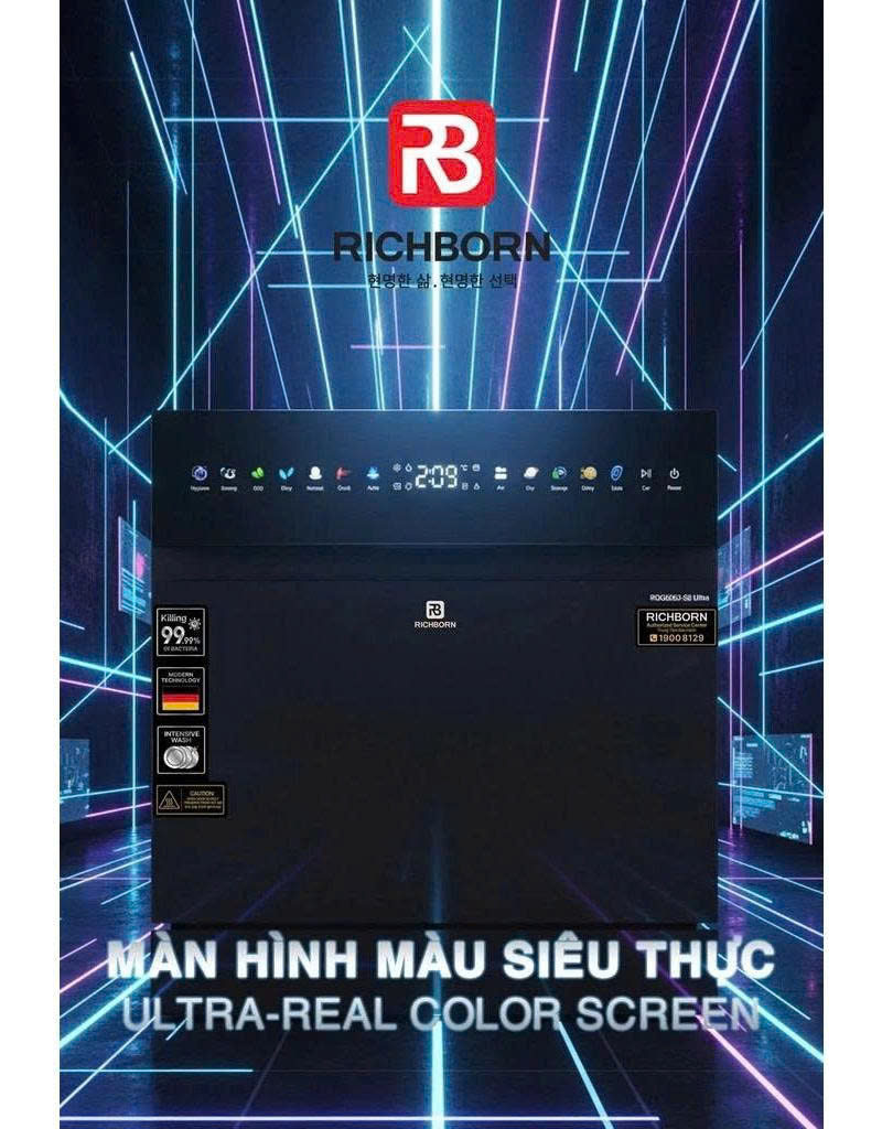 Máy Rửa Bát RICHBORN RDG6063 S8 Ultra
