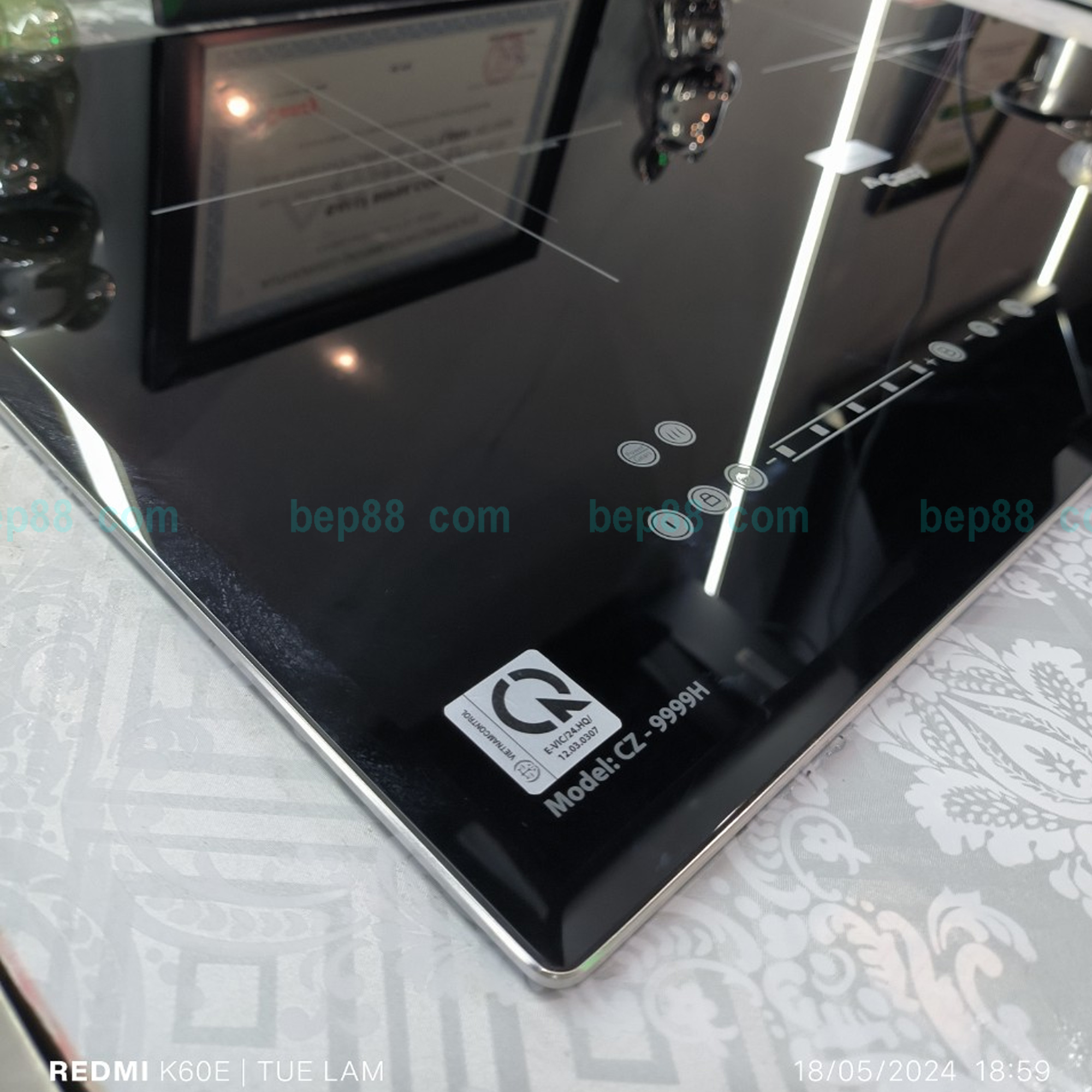 Bếp từ đôi Canzy 9999H