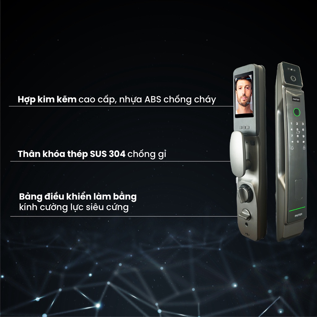 Khóa Faster Face ID FS008FD3D-SV