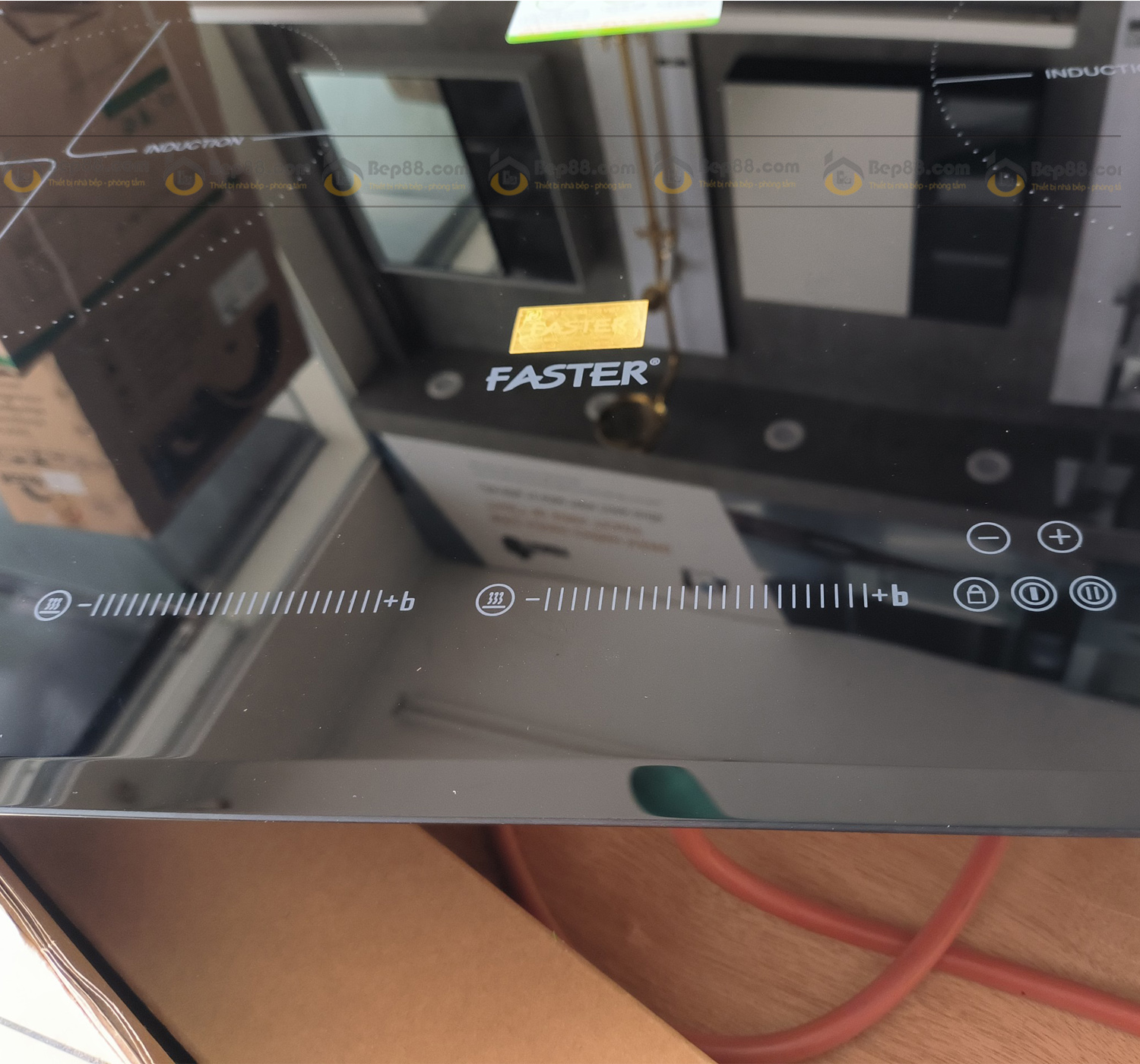 Bếp từ đôi Faster FS 836G - Germany