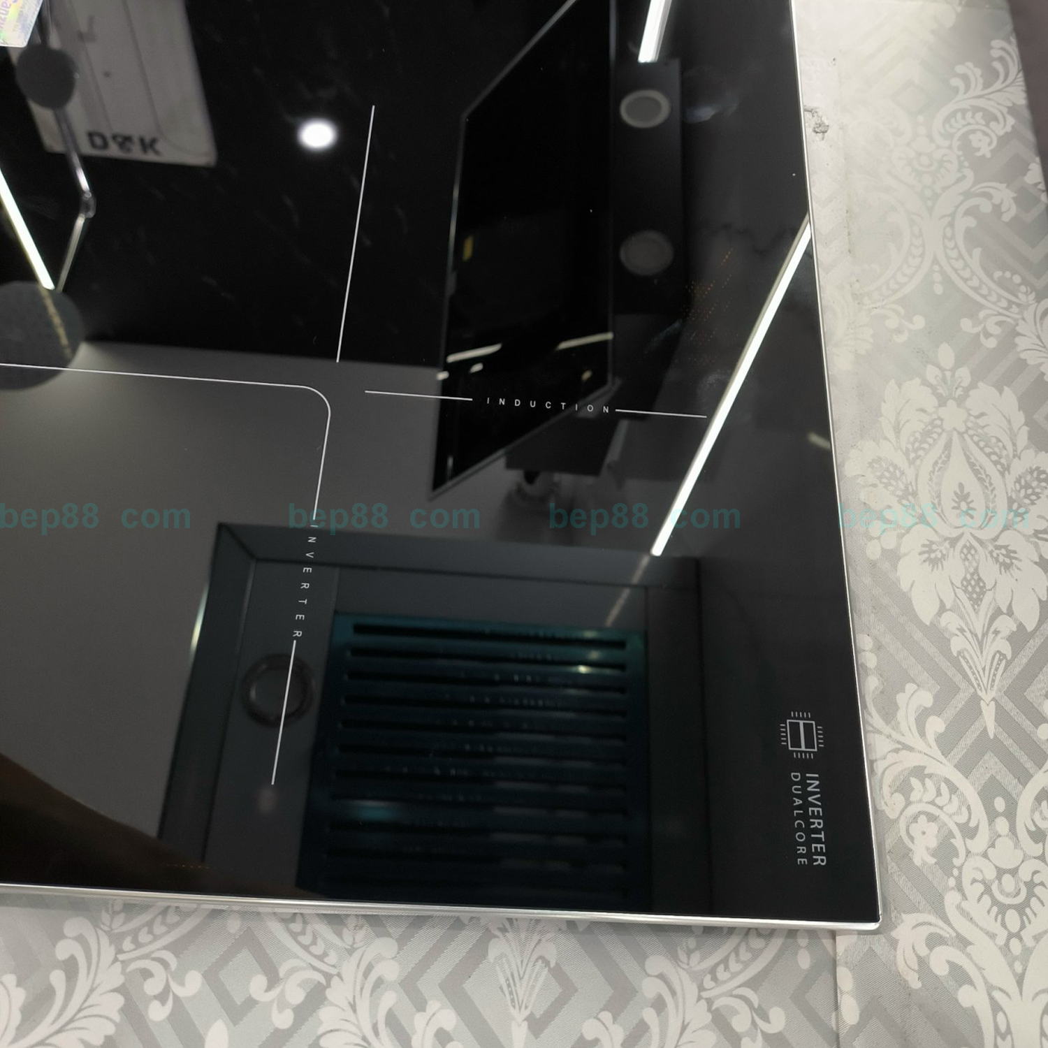Bếp từ đôi Canzy 725 - Kích thước 60cm