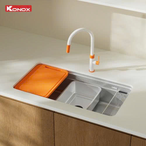 Chậu rửa bát Konox Tari Smart 8847PP