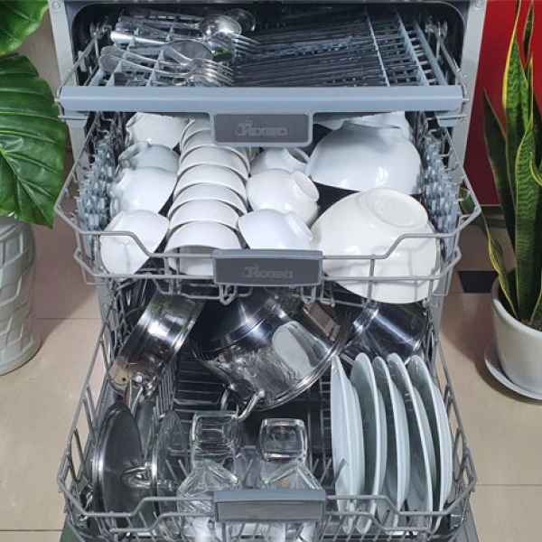 Máy rửa bát Texgio Dishwasher TGBI036T - 15 Bộ Tự Động Mở Cửa