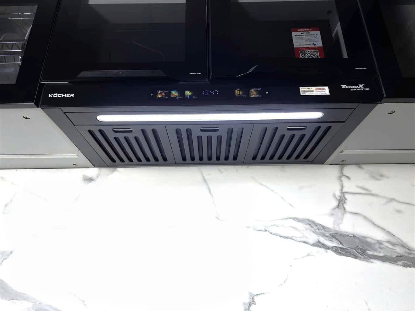 Máy hút mùi Kocher Turbo Smart 3D X3D-350D