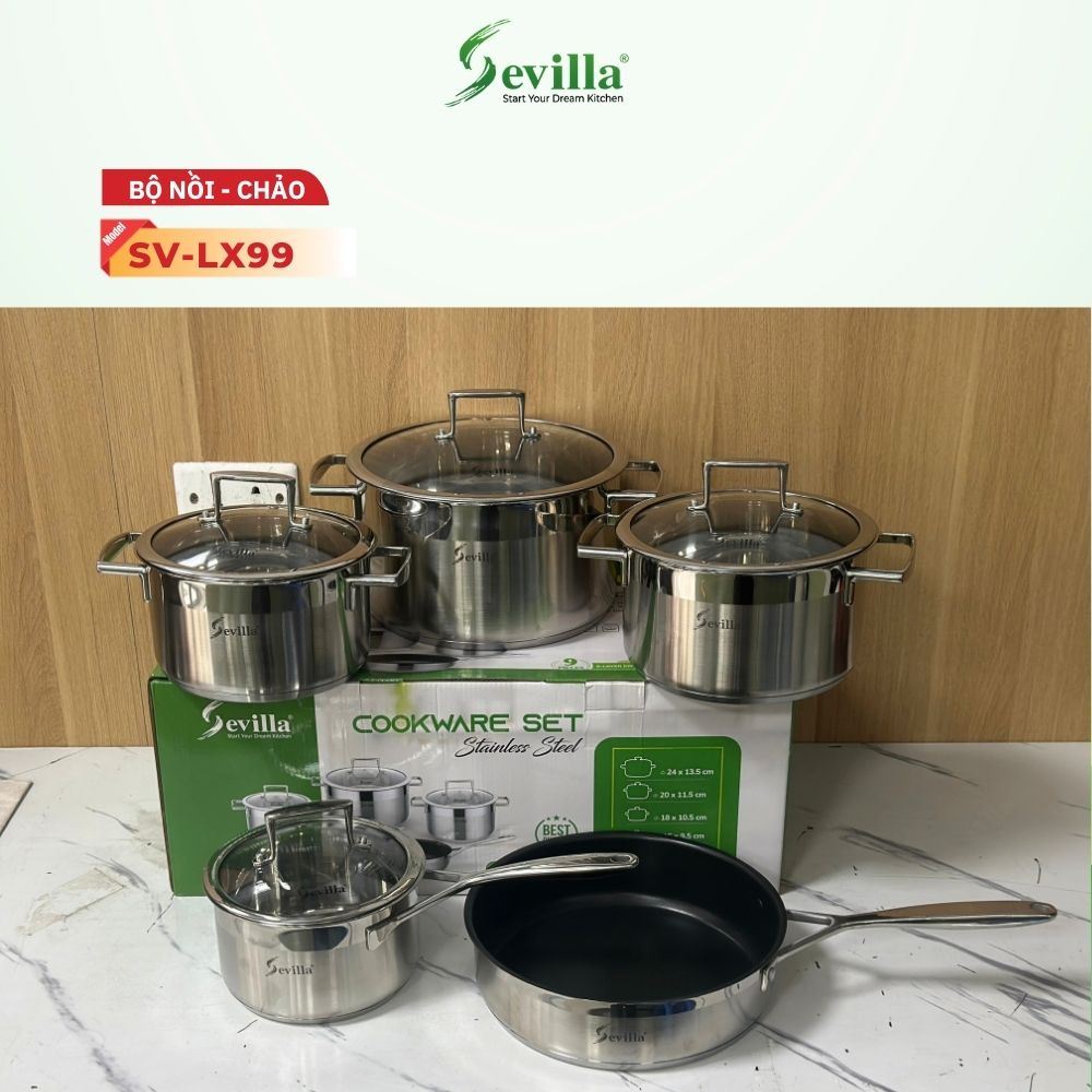 Bếp gas âm 3 vùng nấu Sevilla SV-LX99