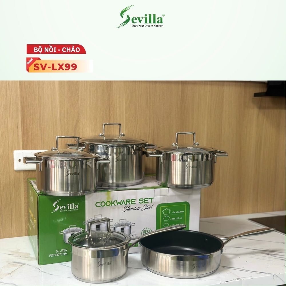 Bếp gas âm 3 vùng nấu Sevilla SV-LX99
