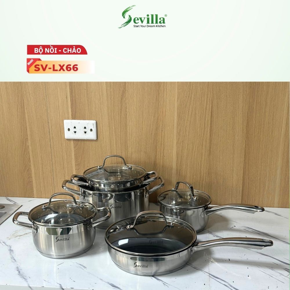 Bếp gas âm 3 vùng nấu Sevilla SV-LX66