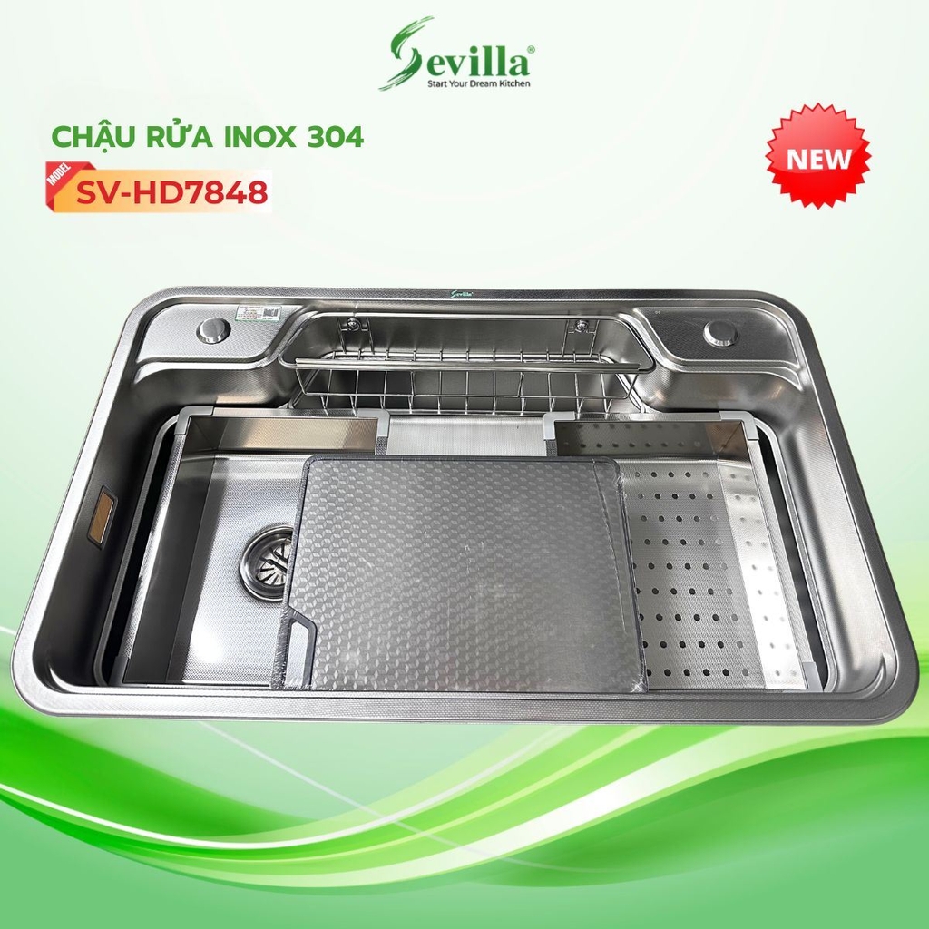 Chậu rửa chén Sevilla SV-HD7848
