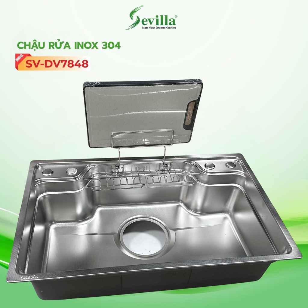 Chậu rửa chén Sevilla SV-DV7848