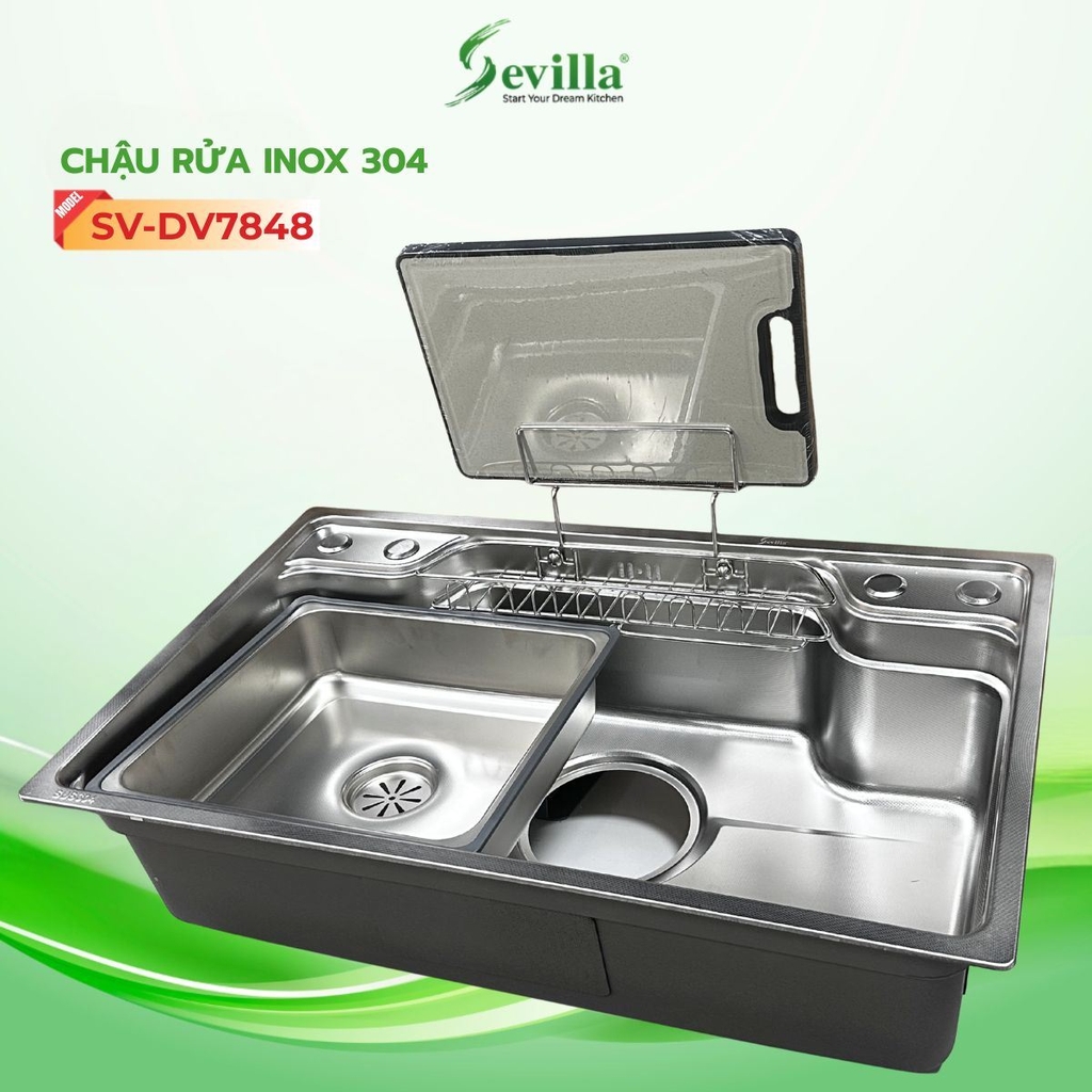Chậu rửa chén Sevilla SV-DV7848