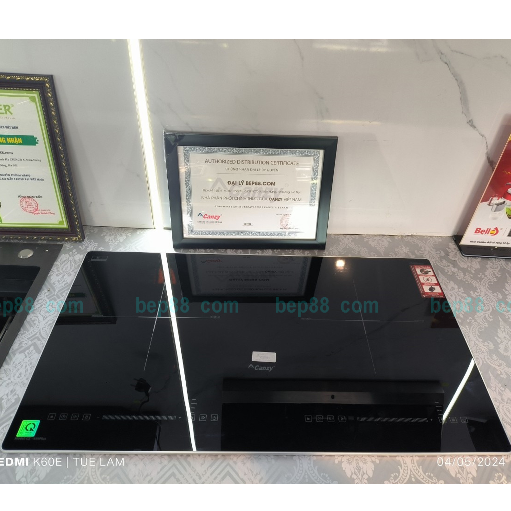 Bếp từ đôi CANZY 699 Plus