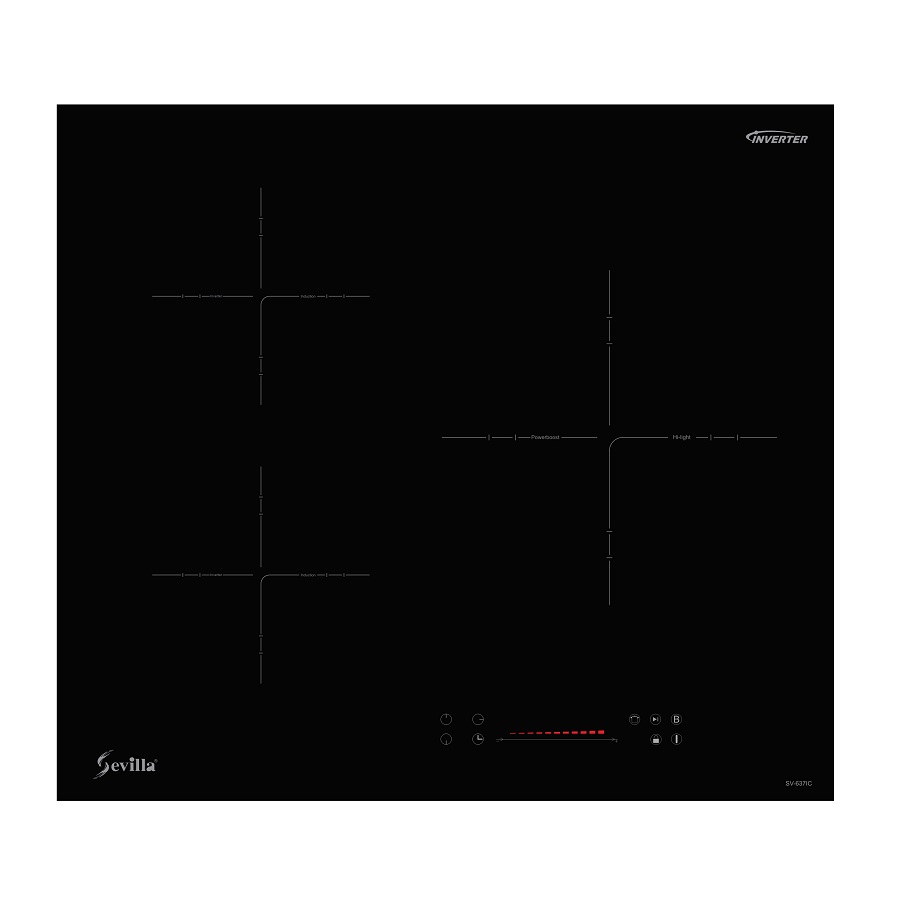 Bếp 3 từ Sevilla SV-637II