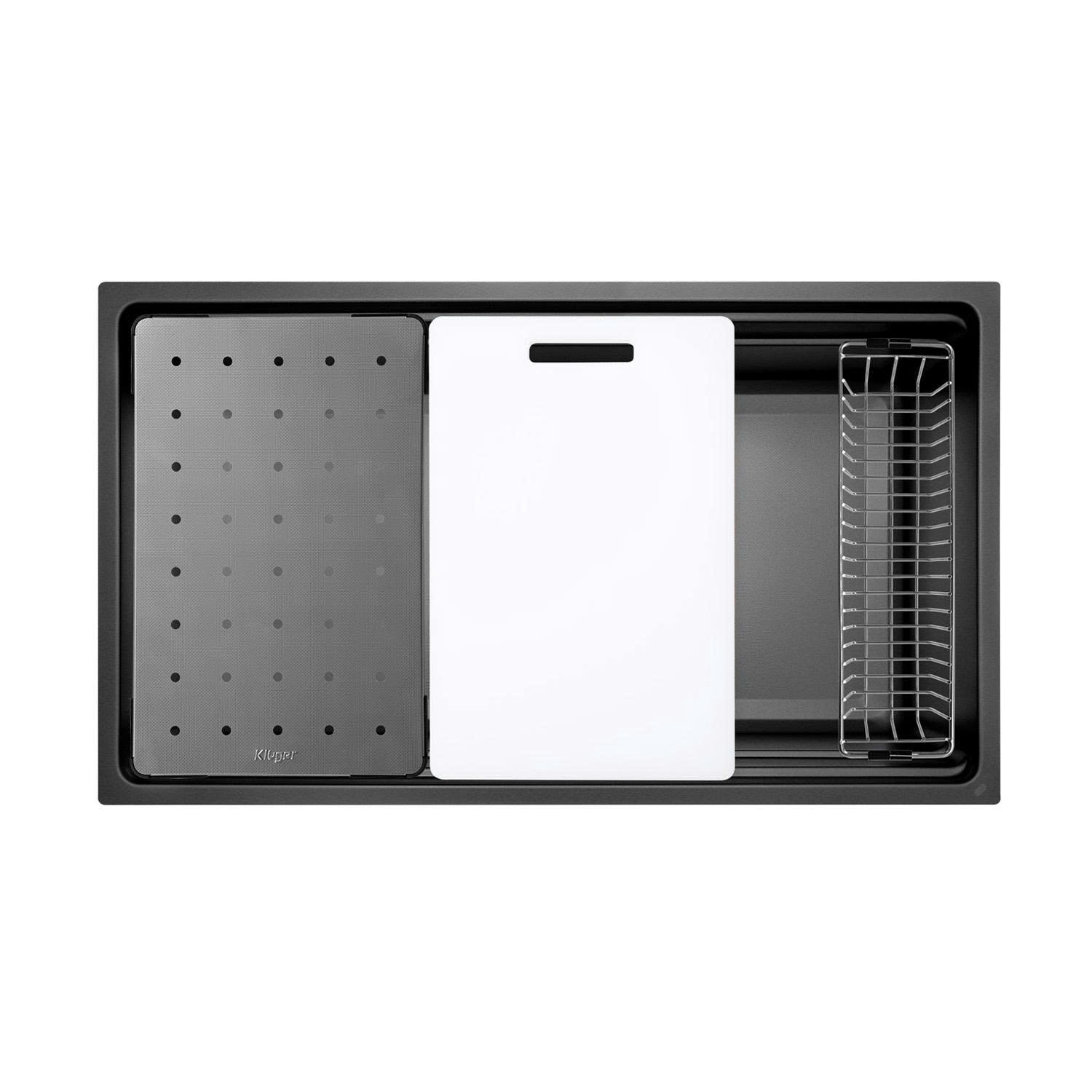 Chậu rửa bát Kluger KG7644FB Plus