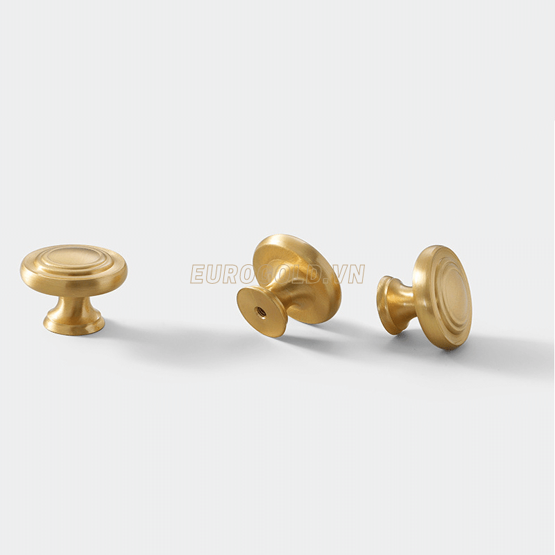 Núm Tủ Tròn Đồng Nguyên Chất BHG52 Eurogold