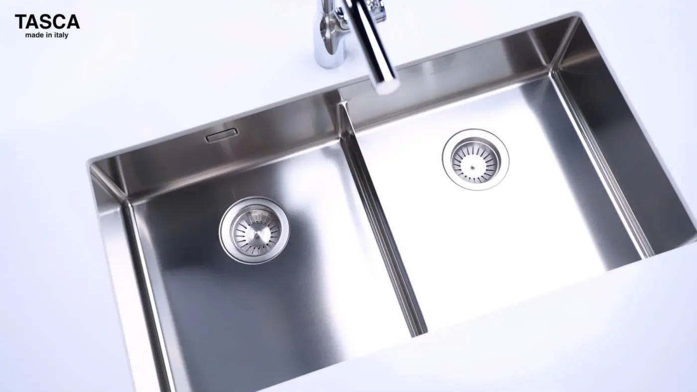 CHẬU RỬA BÁT 2 HỐ NOBINOX TASCA ICON NT642U