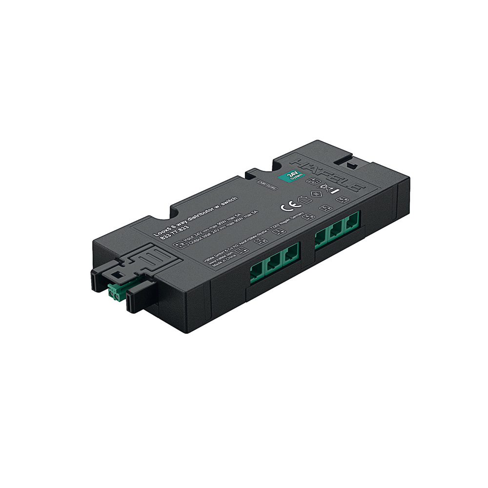 BỘ CHIA 6 LOOX5 CÓ CÔNG TẮC HAFELE 833.77.833