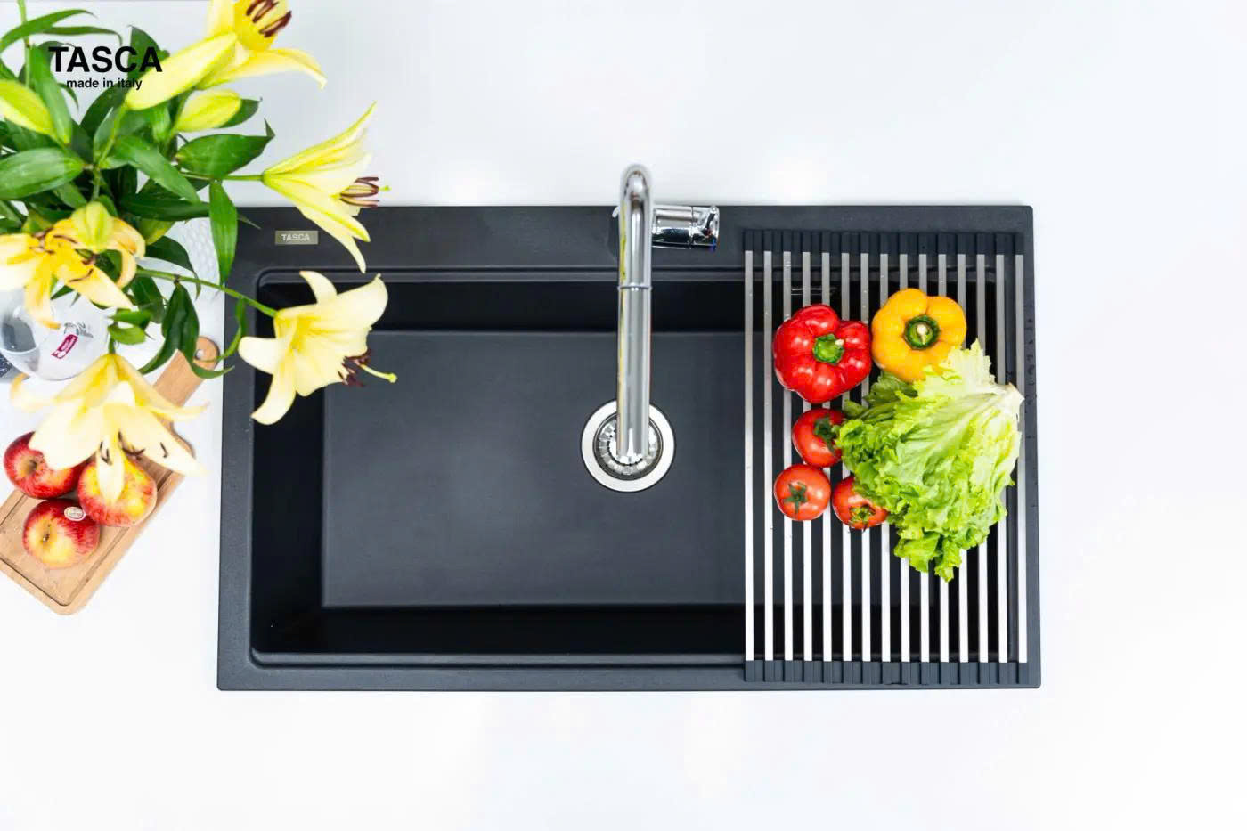CHẬU RỬA BÁT ĐÁ 1 HỐ TASCA MITO NT861B