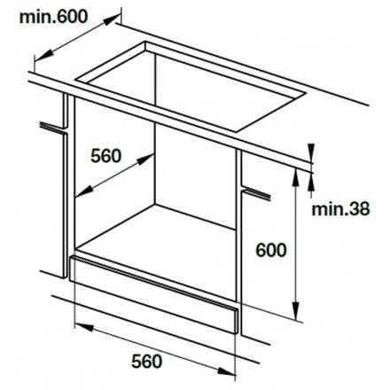 LÒ NƯỚNG ÂM TỦ Hafele HO-KT60A9 535.02.611