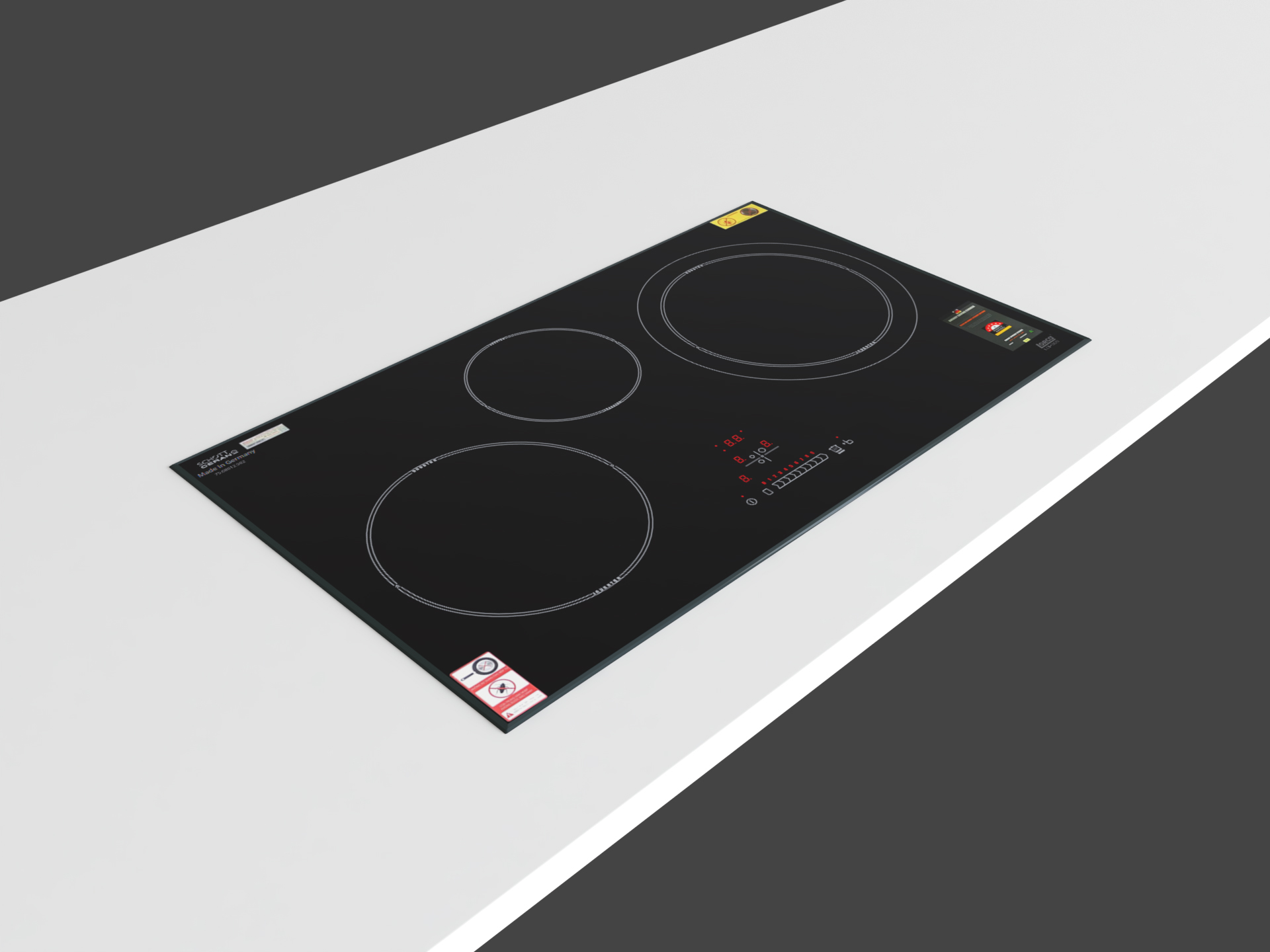 BẾP TỪ 3 VÙNG NẤU LORCA LCI 309