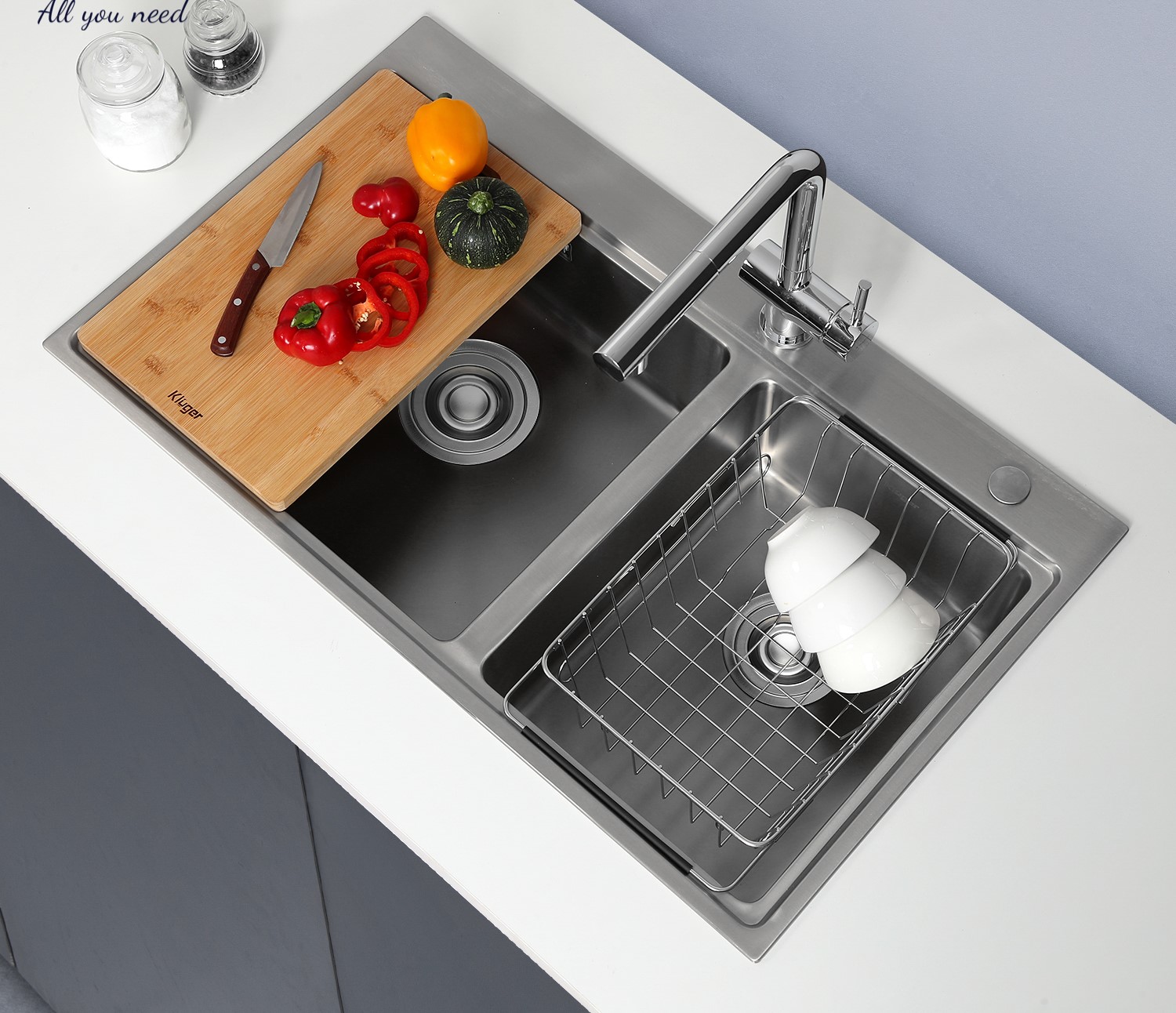 Chậu rửa bát Kluger KW8211S S84