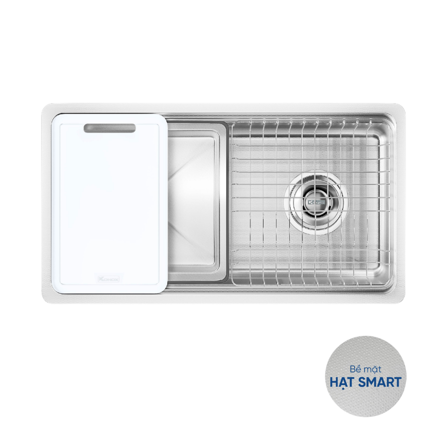 Chậu rửa bát Konox phong cách Nhật chống xước Tari Smart 780