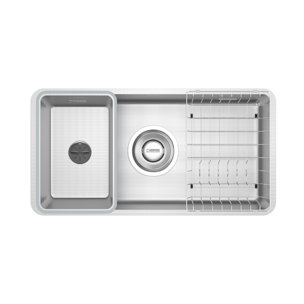 Chậu rửa bát Konox 1 hố chống xước Dekor 800SU