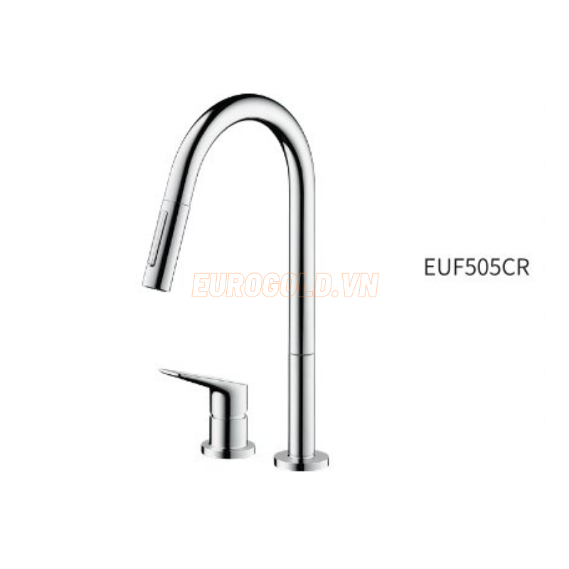 Vòi Nước INOX 304 Dây Rút EUF505CR Eurogold