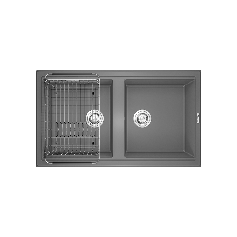 Chậu rửa bát Konox Granite Sink Phoenix 860 – Grey