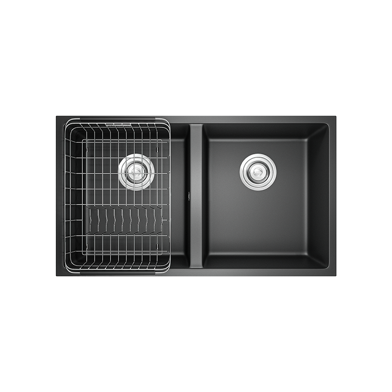 Chậu rửa bát Konox Granite Sink Veloci 760D – Black