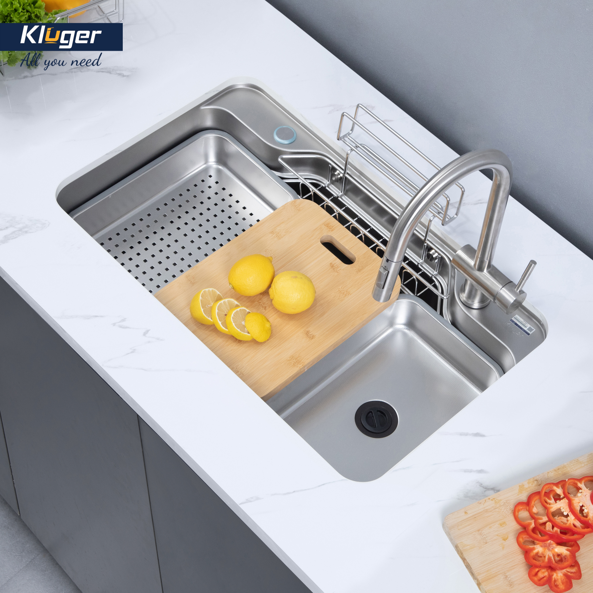 Chậu rửa bát Kluger KF7848FS – S78 Plus