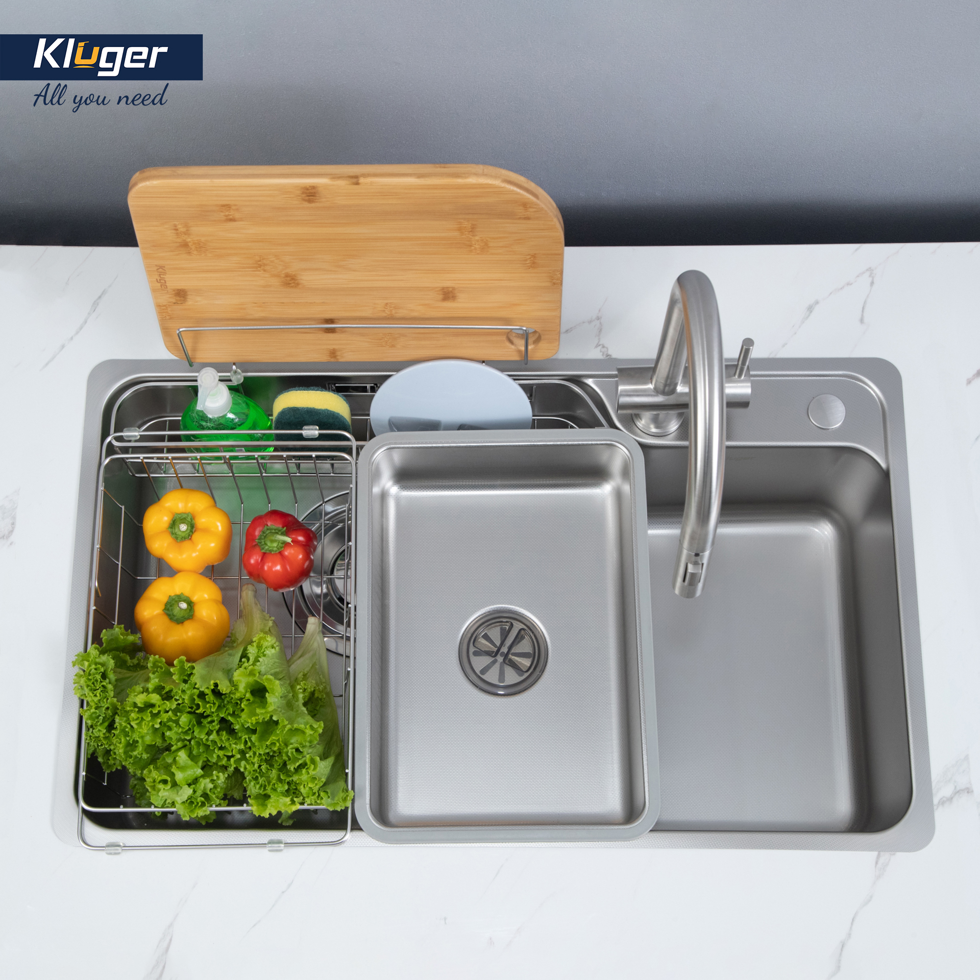 Chậu rửa bát Kluger KH8048FS – S80 Plus