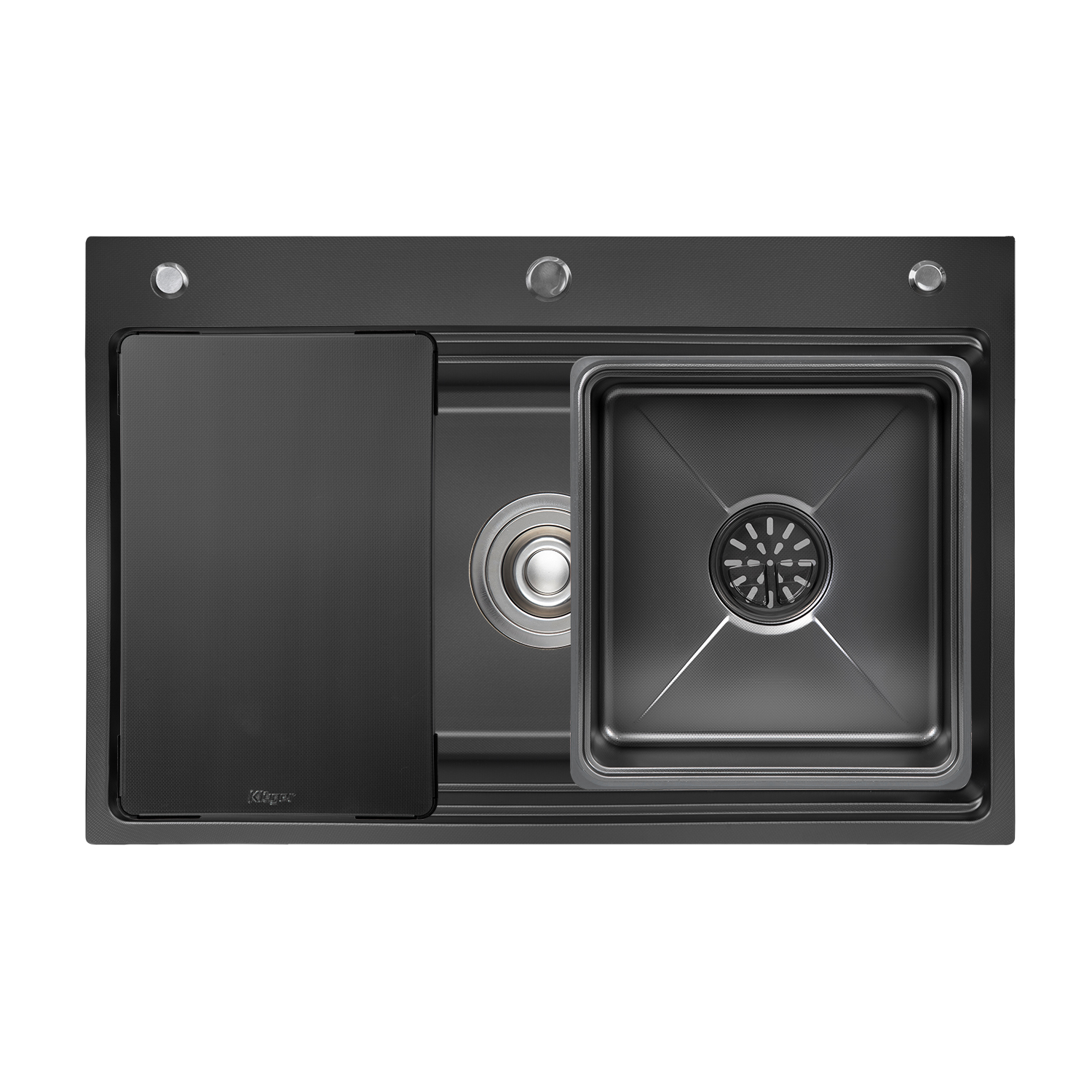 Chậu rửa bát Kluger KWF8161FB – S76 Plus