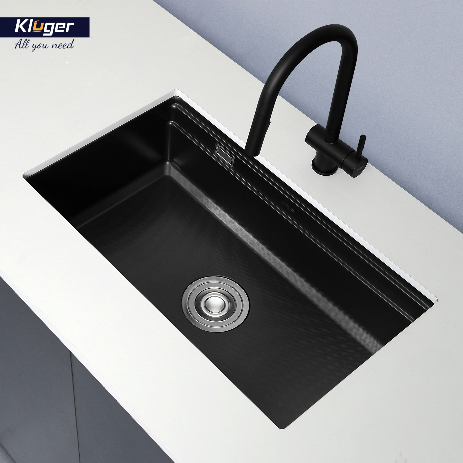 Chậu rửa bát Kluger KWU8161FB – S76 Plus