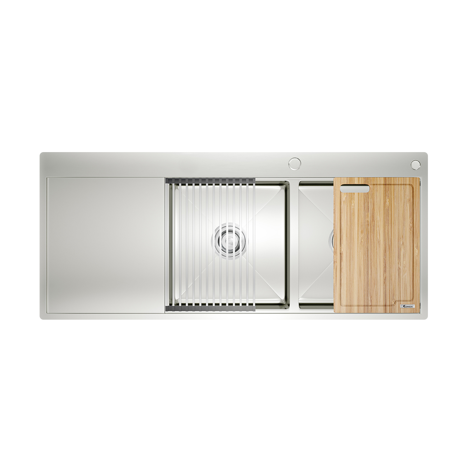 Chậu rửa bát Konox Workstation Sink – Topmount Sink KN11650TD – Bàn trái