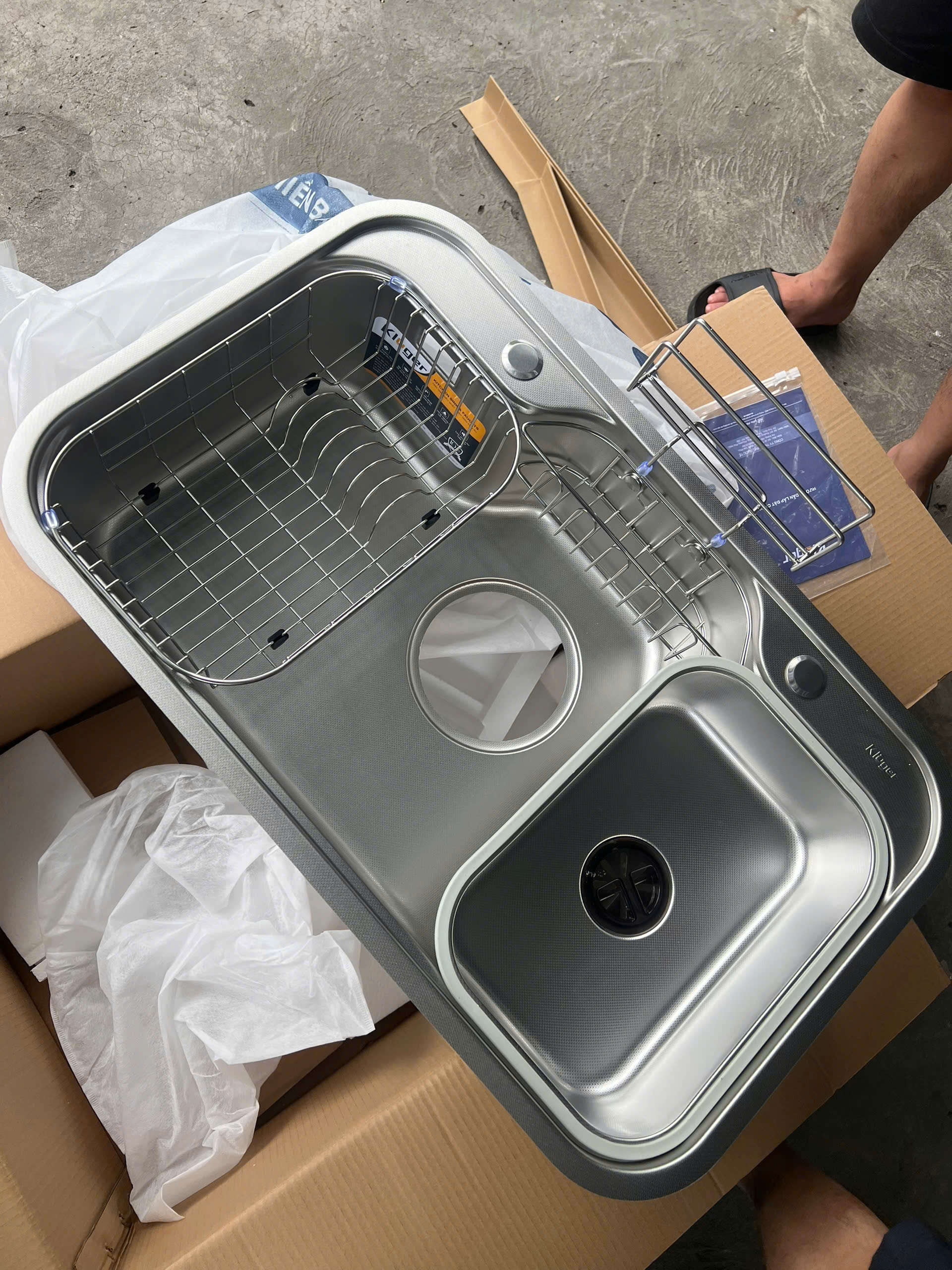 Chậu Rửa Bát Kluger KT7848FS PLUS