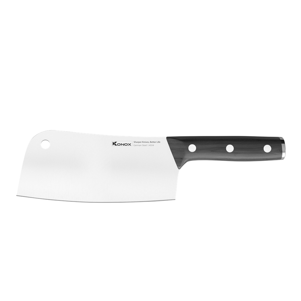 Dao Konox chặt thép Đức Bront 7″ Cleaver
