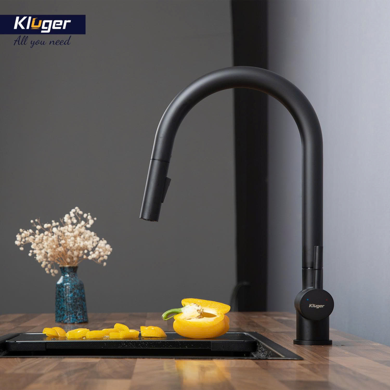 Vòi rửa bát Kluger KLF0008B