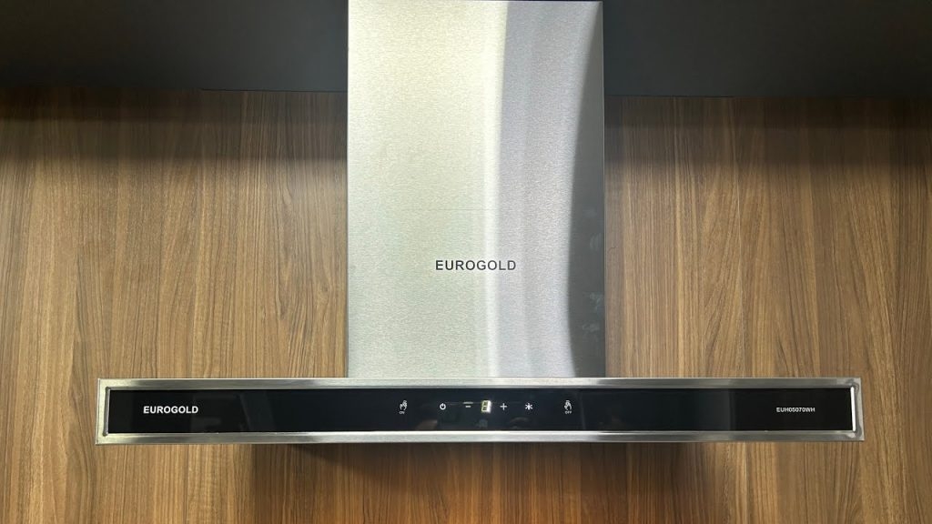 Máy Hút Mùi Chữ T Mặt Kính Đen EUH05070WH Eurogold