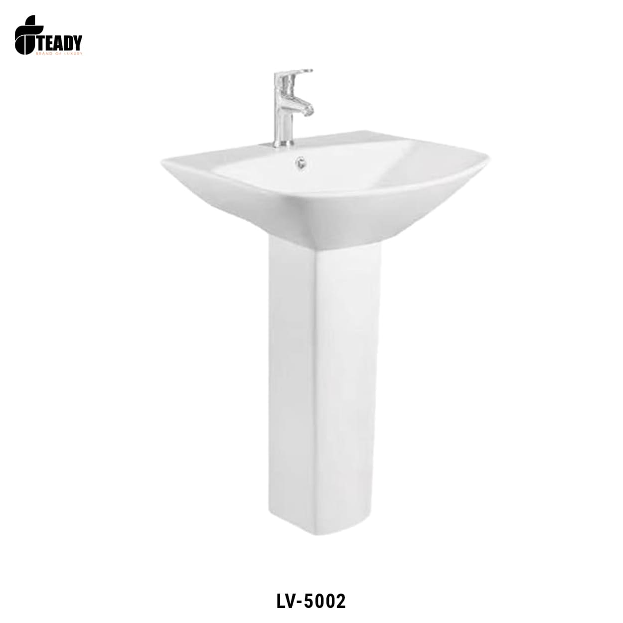 Lavabo Treo Tường Chân Đứng LV-5002