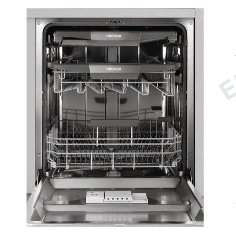 Máy Rửa Bát Độc Lập Âm Tủ EUW85TL13BS Eurogold