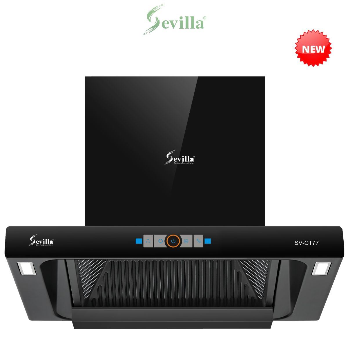 Máy hút mùi Sevilla SV-G700BL