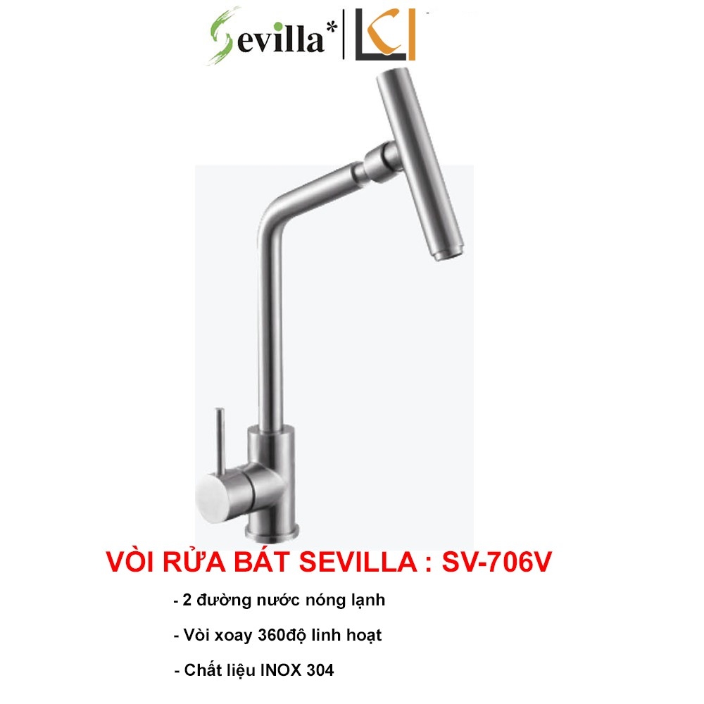 Vòi rửa bát Sevilla SV - 706V